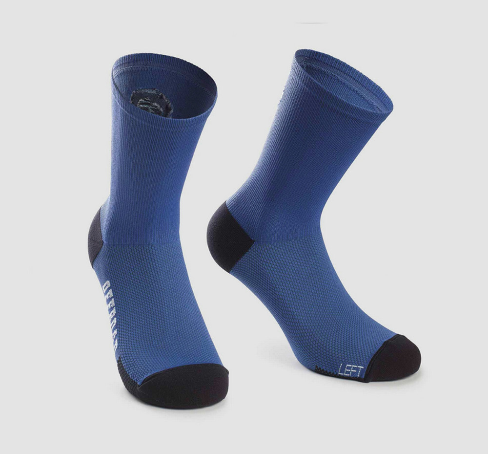 Assos XC Cycling Bike Socks Gravel MTB Road Small US 4-6 Blue NWT