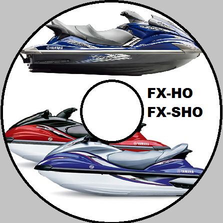 YAMAHA WAVERUNNER FX HO CRUISER FX SHO Service Repair Manual CD