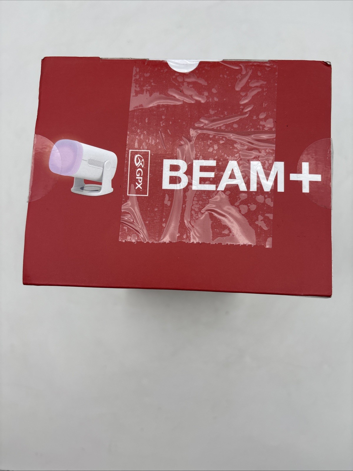 GPX Beam+ HD Projector Bluetooth HDMI USB Up To 140" Open Box