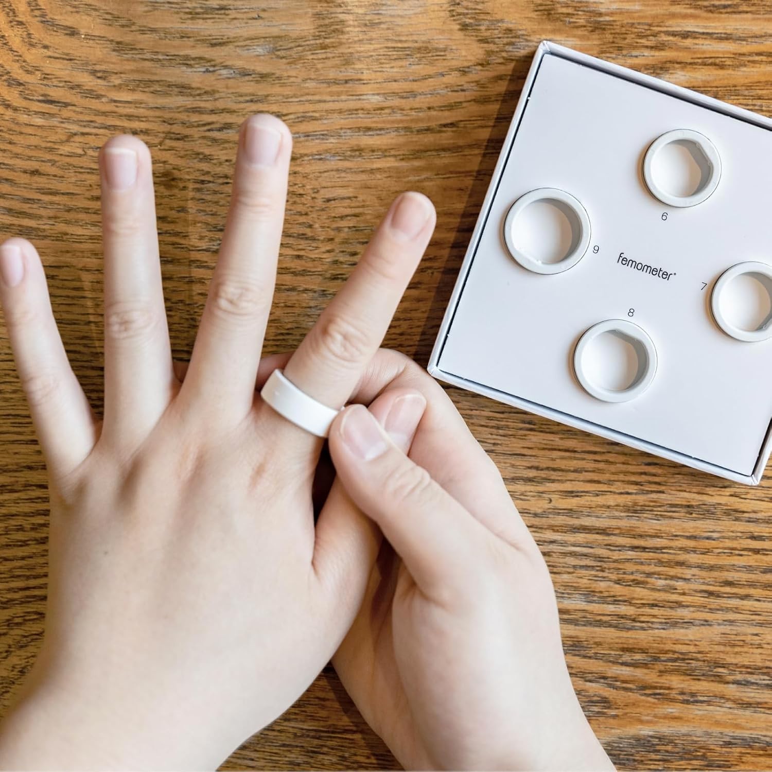 femometer Smart Ring Sizing Kit - Size First Before SIZE 6-9,