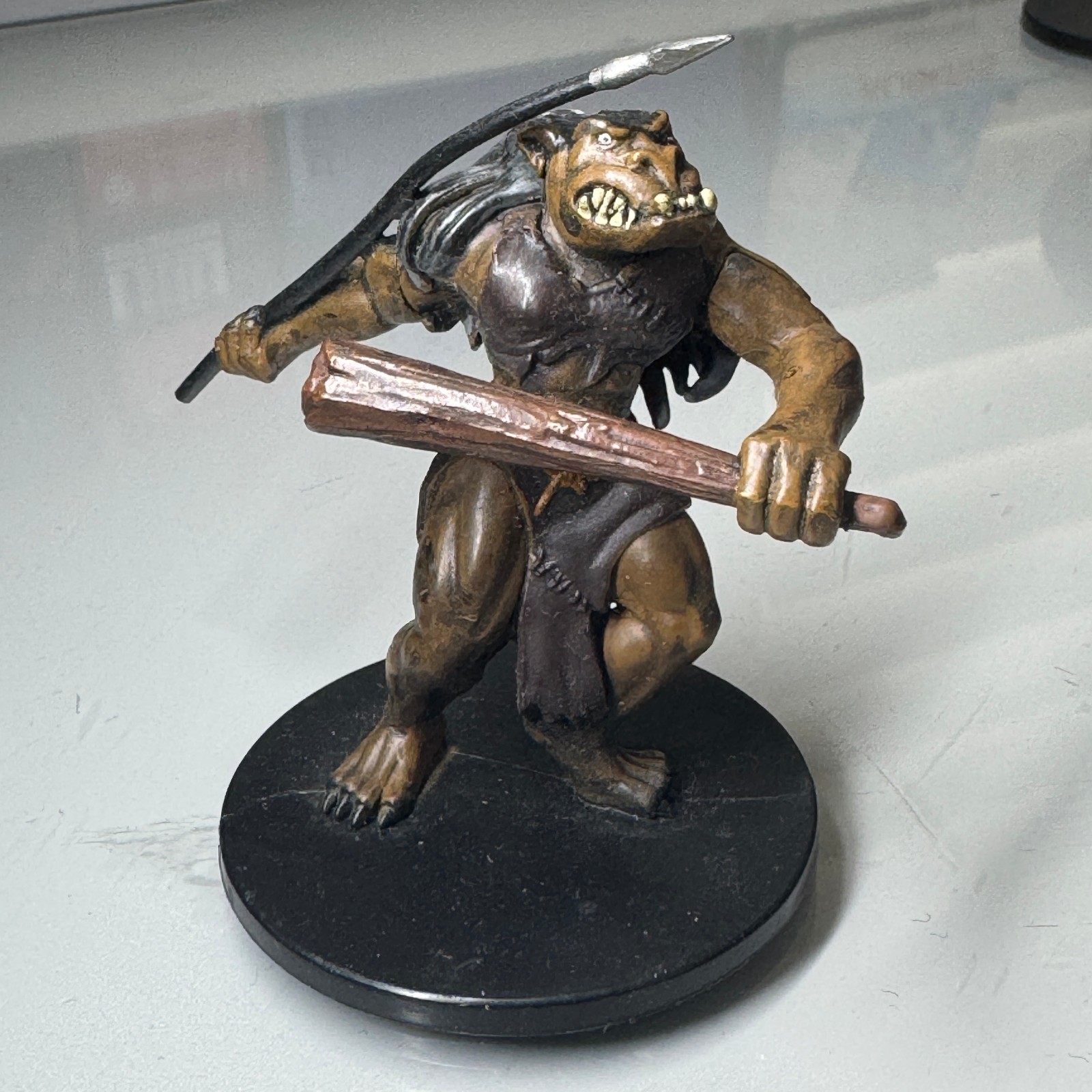 Dungeons & Dragons D&D Miniatures War of the Dragon Queen OGRE SKIRMISHER #51 NC