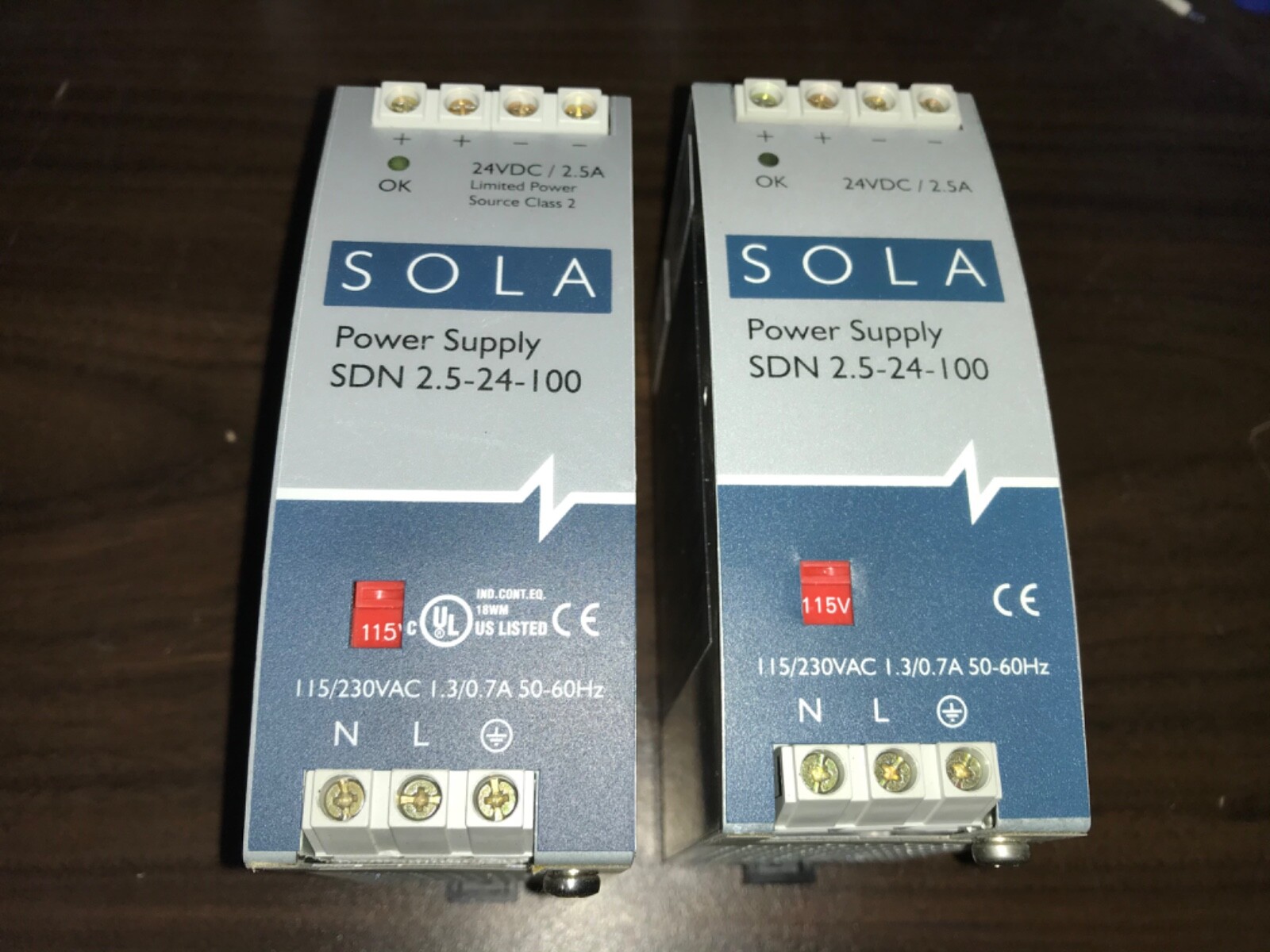 Lot-2, SOLA, Power-Supply, #SDN 2.5-24-100, pre-owned, (PS-906)