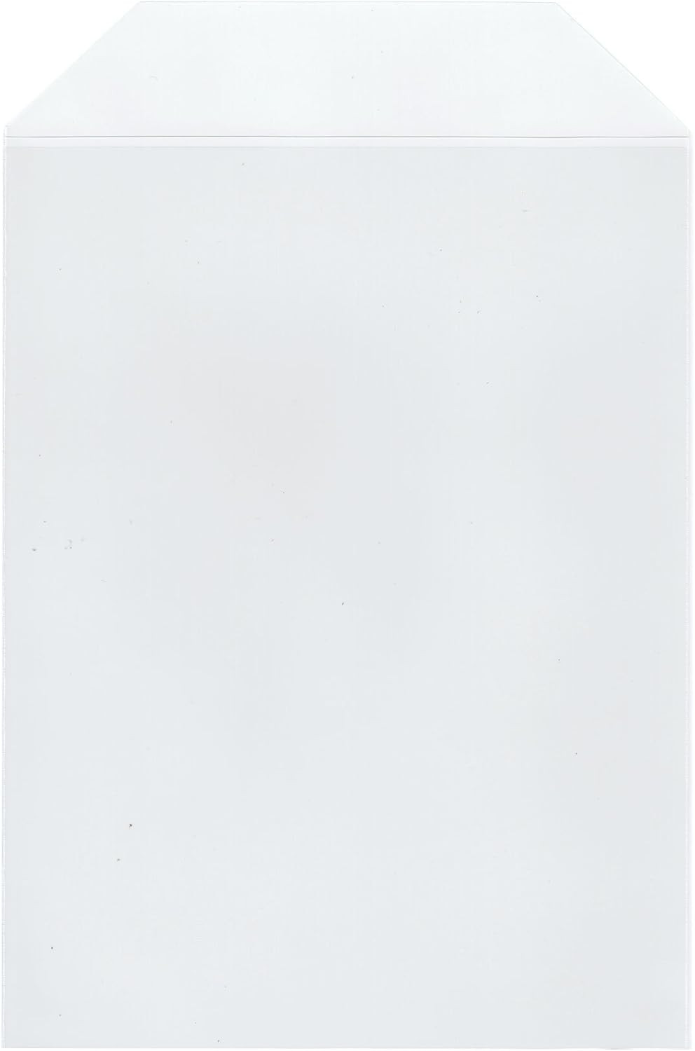 50 Clear Stamp and Die Storage Pockets CPP Plastic Pockets, Large 5.5 X 7.25 Inc