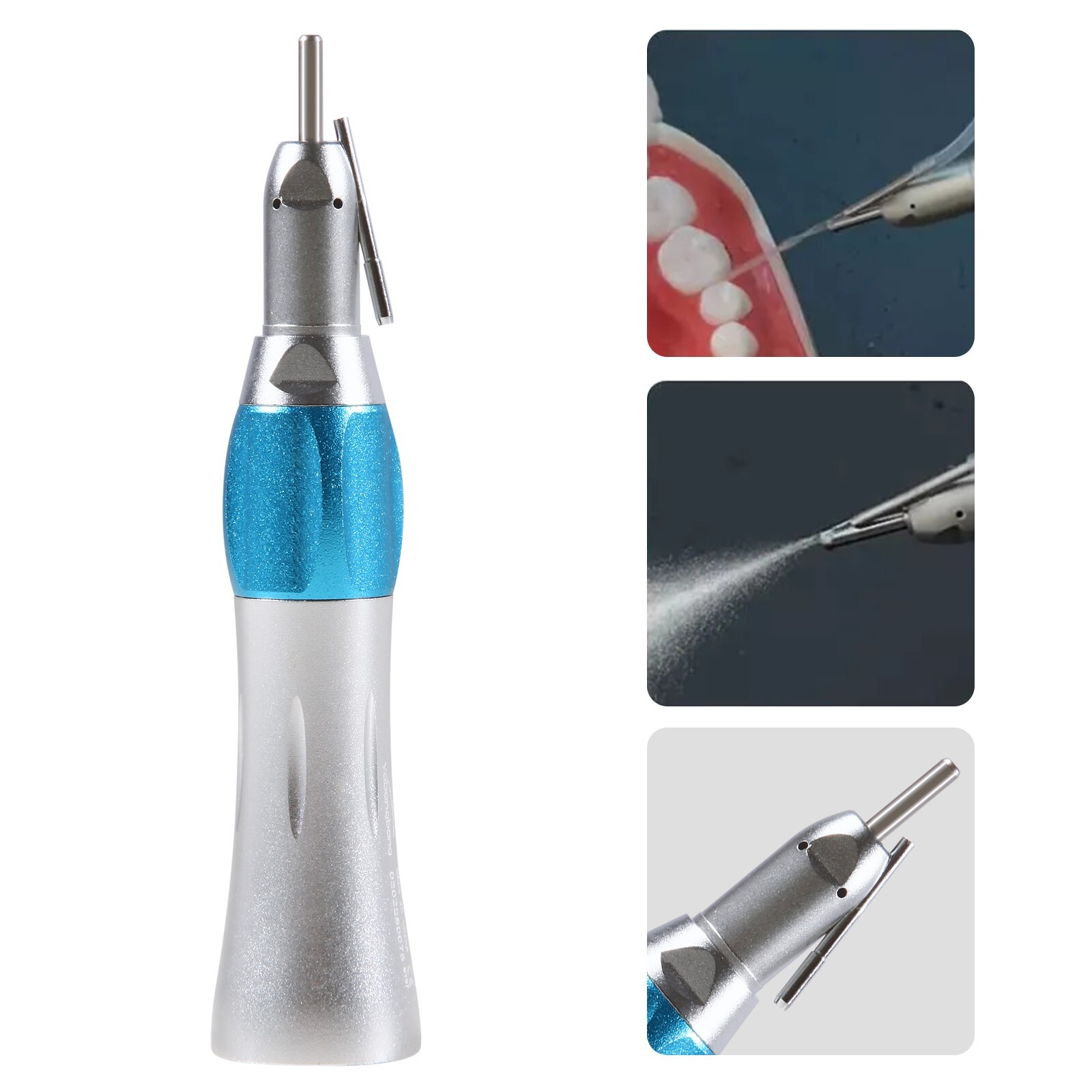 Surgical Dental Straight Handpiece 1:1 NoseCone External Irrigation Low Speed OR