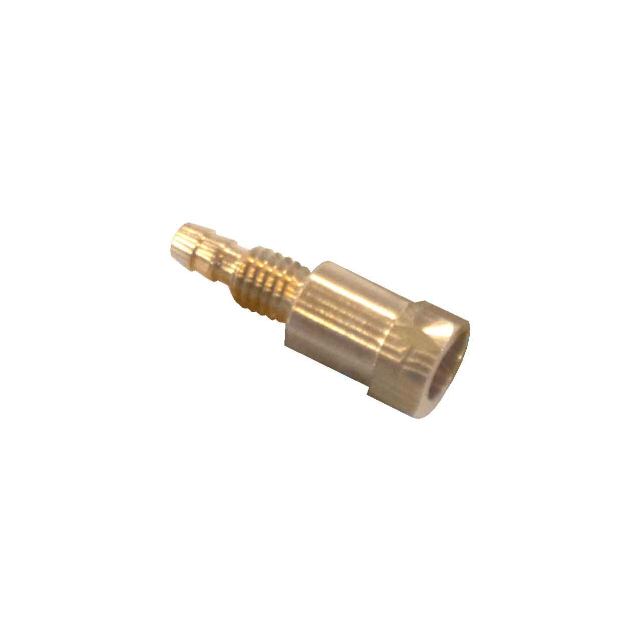 Miller 272412 Rcpt Tw Lk Brass Power/Gas Female w/ Ring