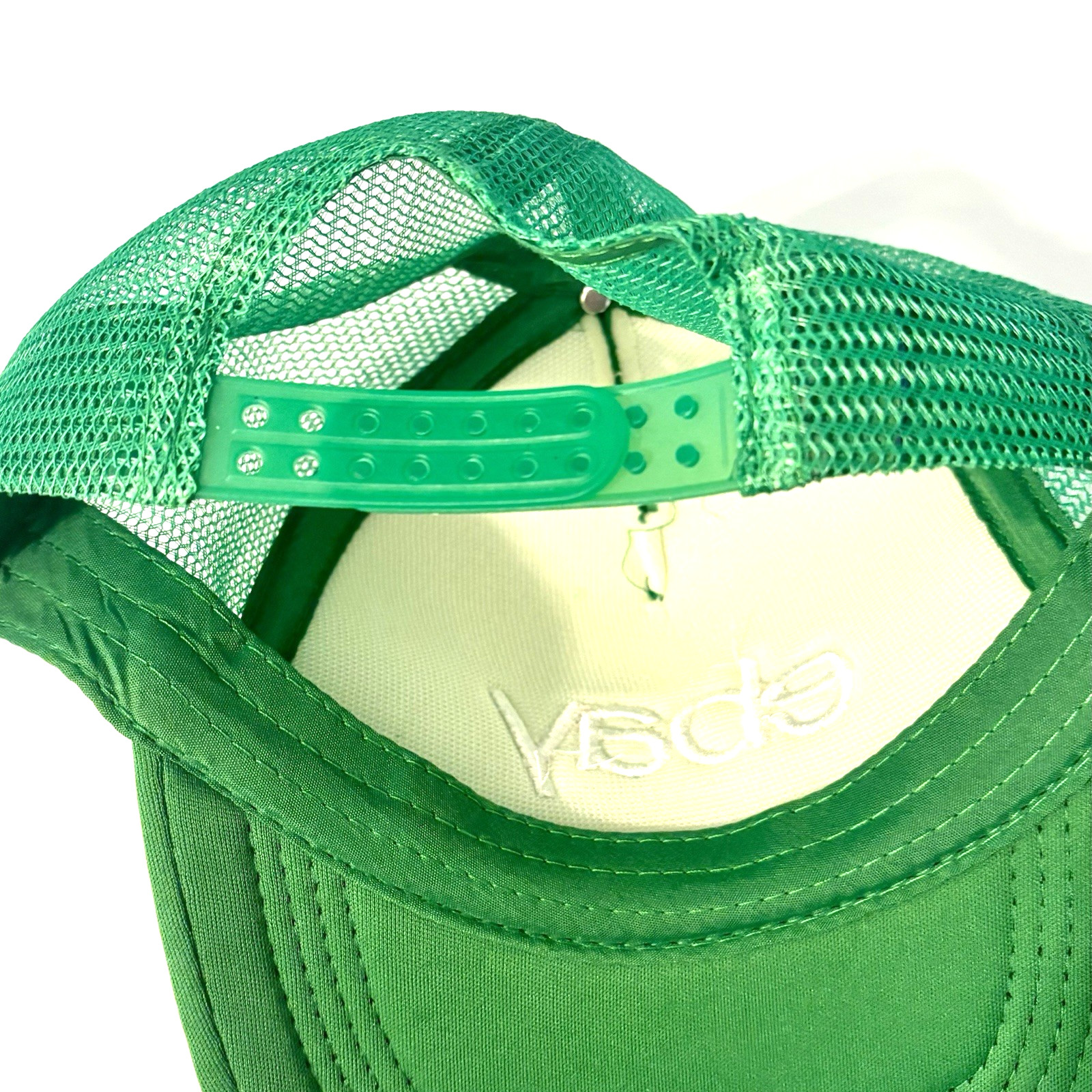 eBay Branded Baseball Hat Cap Mesh Adjustable Lightweight Green One Size Unisex