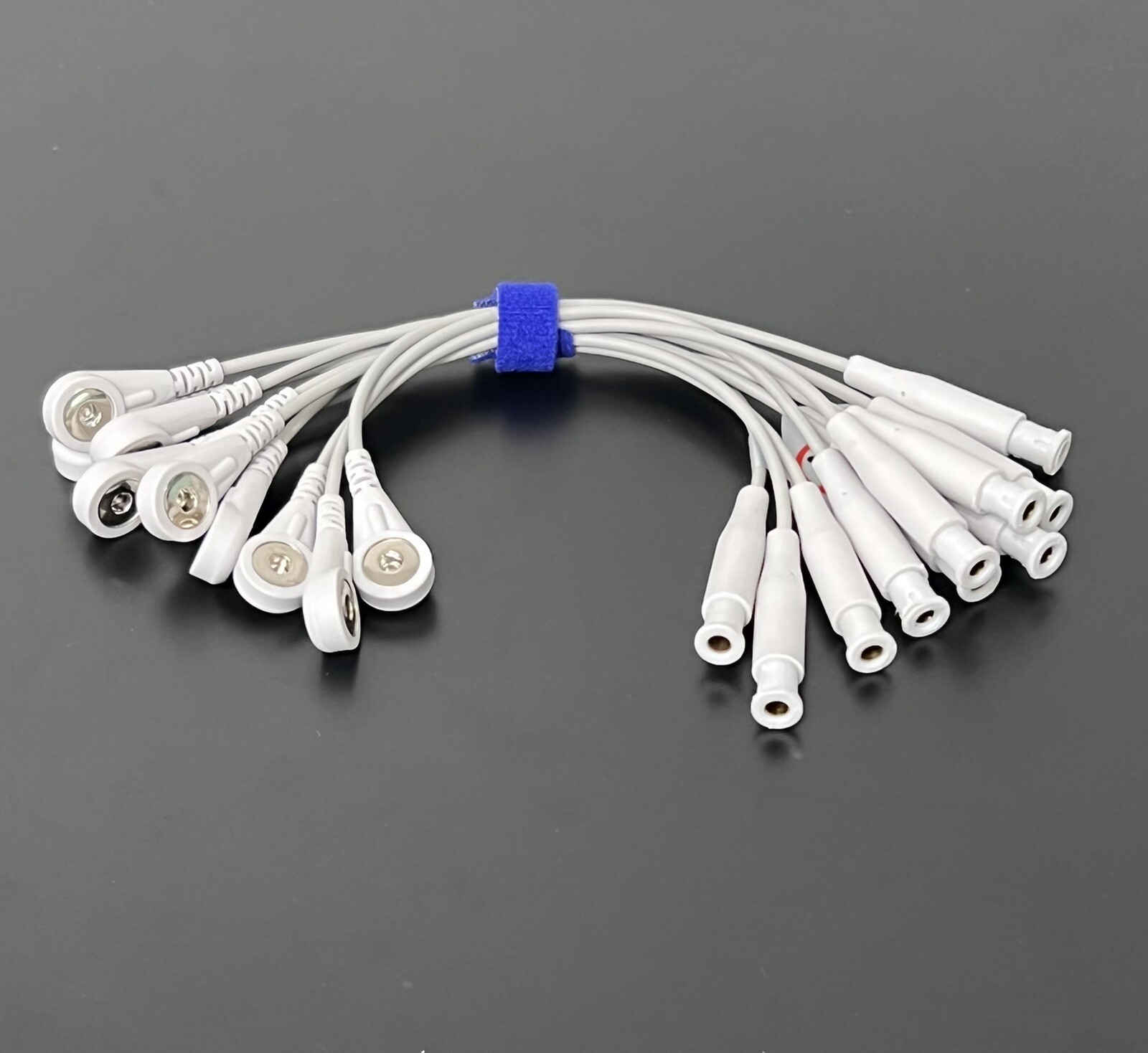 EKG Compatible Banana To Snap Pigtail Adapters-Same Day Shipping