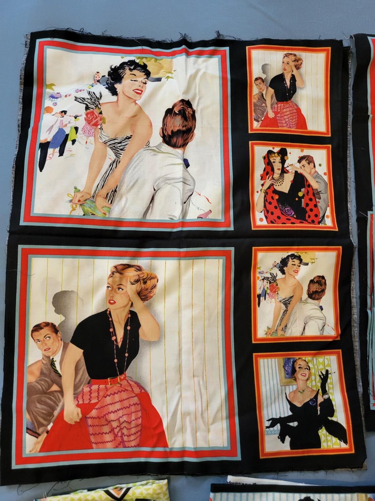 I Want A Man Fabric