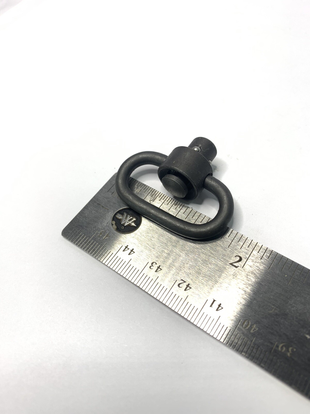QTY-3! QD Sling Swivel 1.25 inch D Ring Quick Release Push Button Attachment 3/8