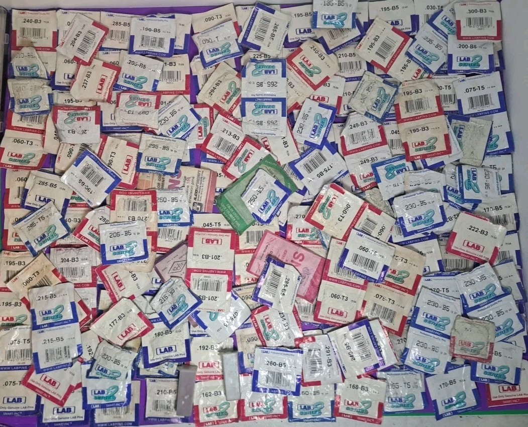 Large Lot Keying LAB  Series Professional Quality Pins LabPins 214 Packs