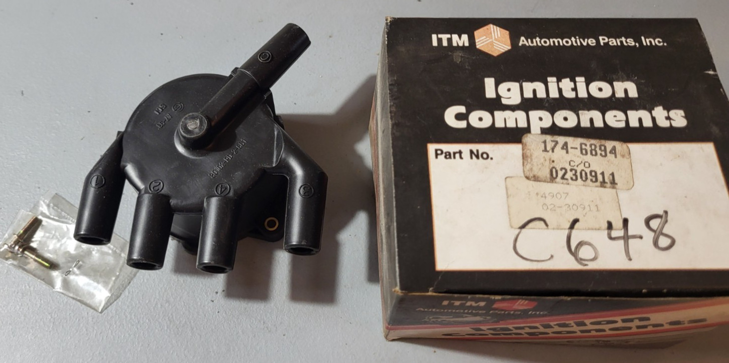 Honda Accord Distributor Cap ITM 174-6894 BMD C648 Beck/Arnley 1746894