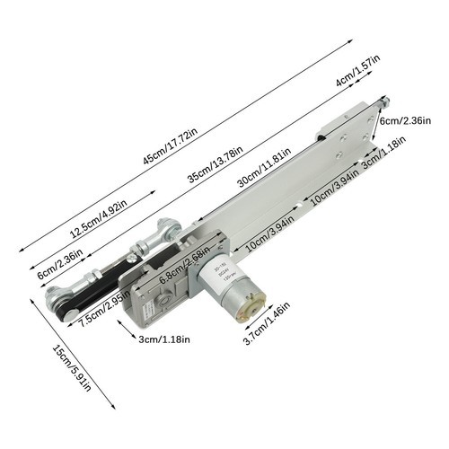 Reciprocating Cycle Linear Motor Adjustable Stroke Linear Actuator 20-120R,DC24V