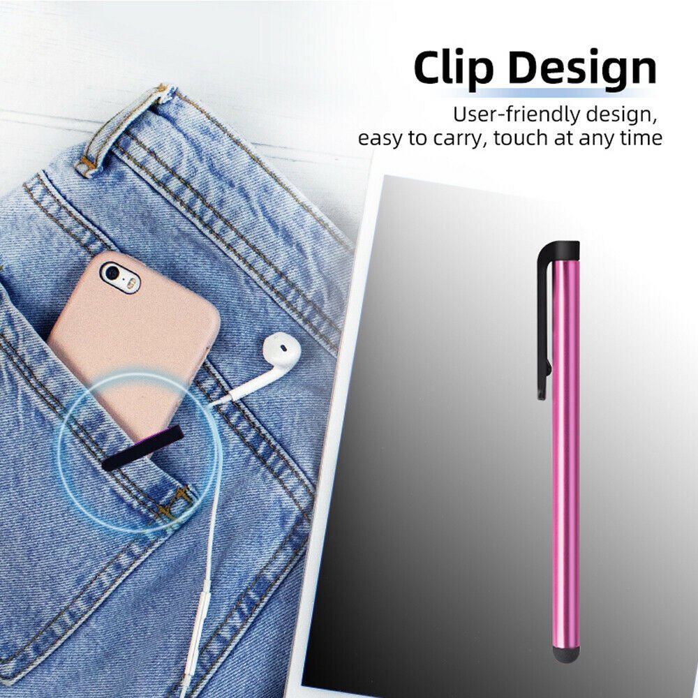 50pcs Capacitive Touch Screen Stylus Pen For IPad Air Mini iPhone Samsung Table