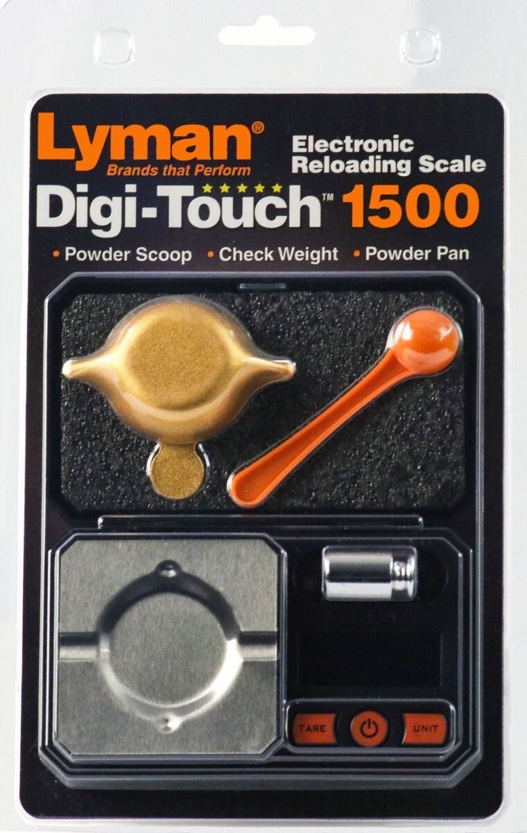 Lyman® Digi-Touch™ 1500 grain Electronic Scale, Bright LED display