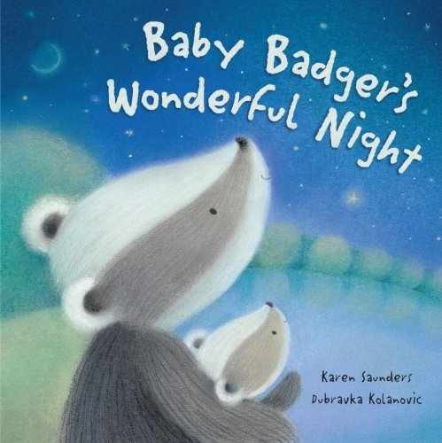 Baby Badger's Wonderful Night - Hardcover, by Saunders Karen - Good