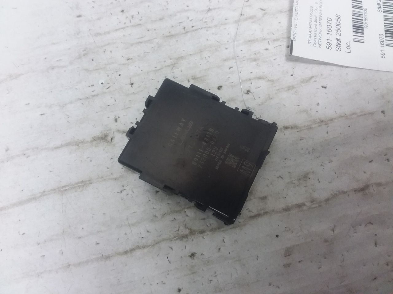 Network Gateway Body Control Module Right Hand Dash Fits 21-22 VENZA 89111-48170