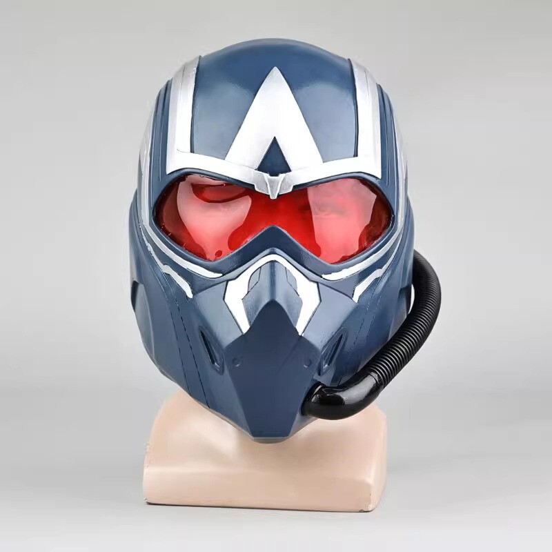 Captain America Falcon Helmet PVC Full Face Mask Party Halloween Cosplay Props
