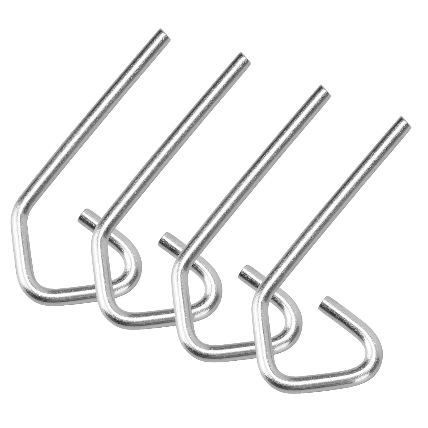 4 Pcs Hitch Pin Clip for Hand Trucks Convertible Composite Hand Truck Replacemen