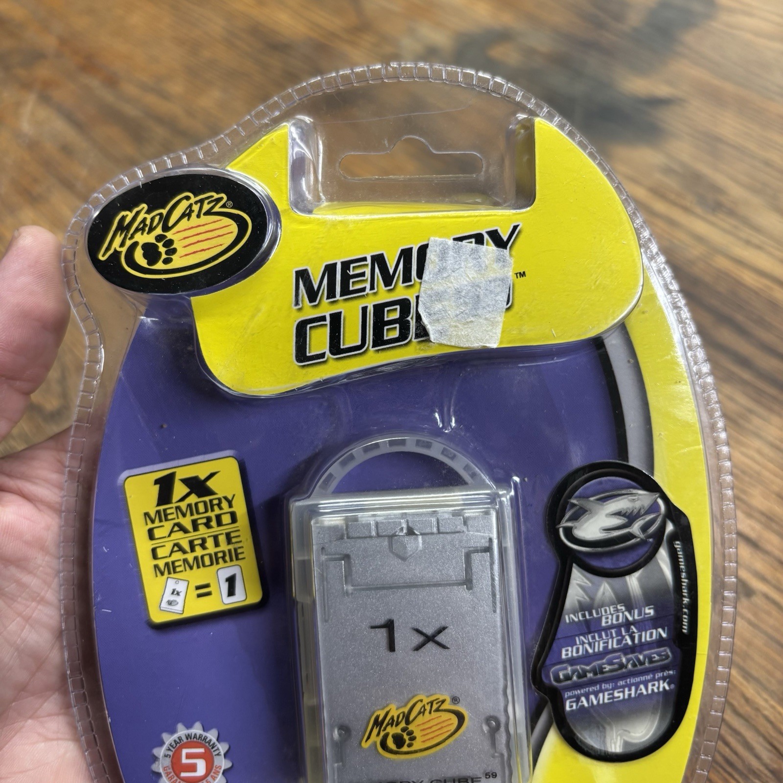 MadCatz GameCube Memory Cube 59 Memory Card 59 Blocks w/ Carry Case – Sealed NOS