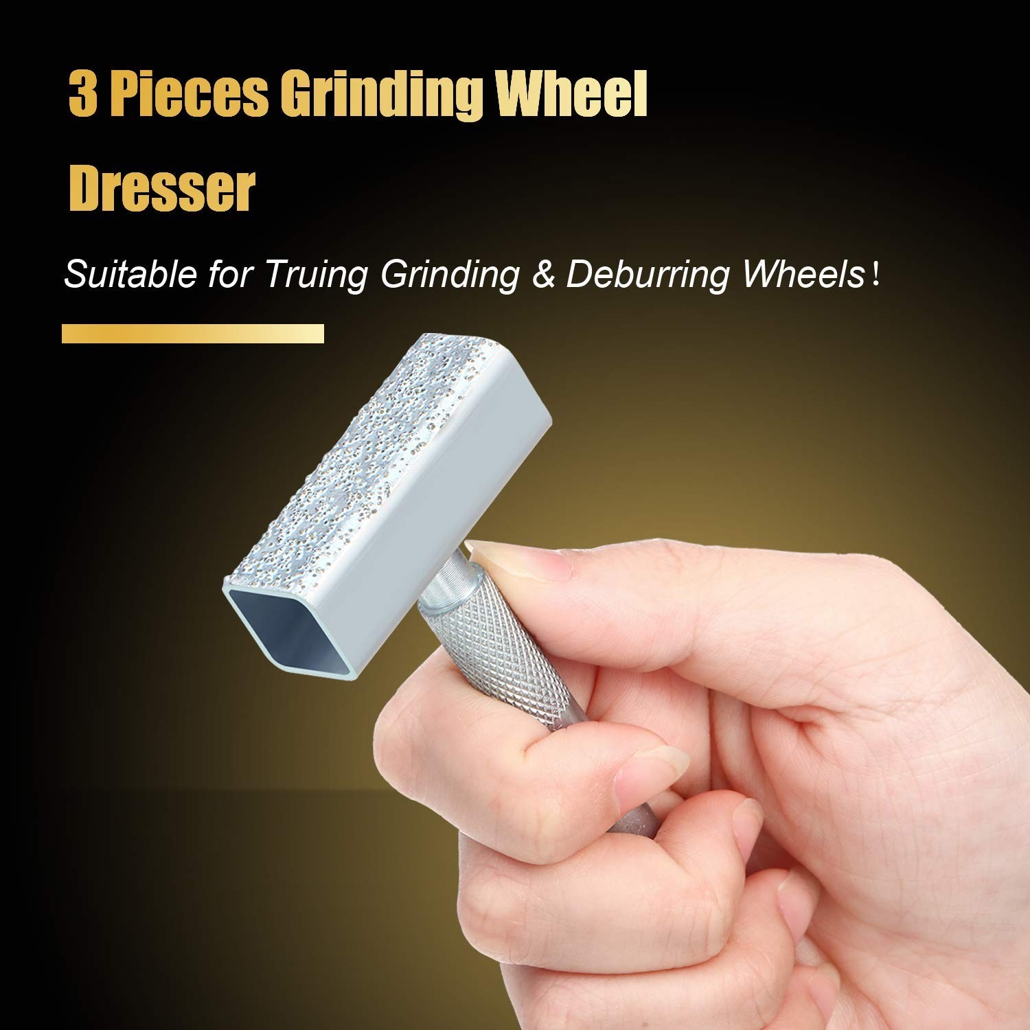 Versatile Diamond Wheel Dresser Tools - 3 Sizes for Optimal Grinding