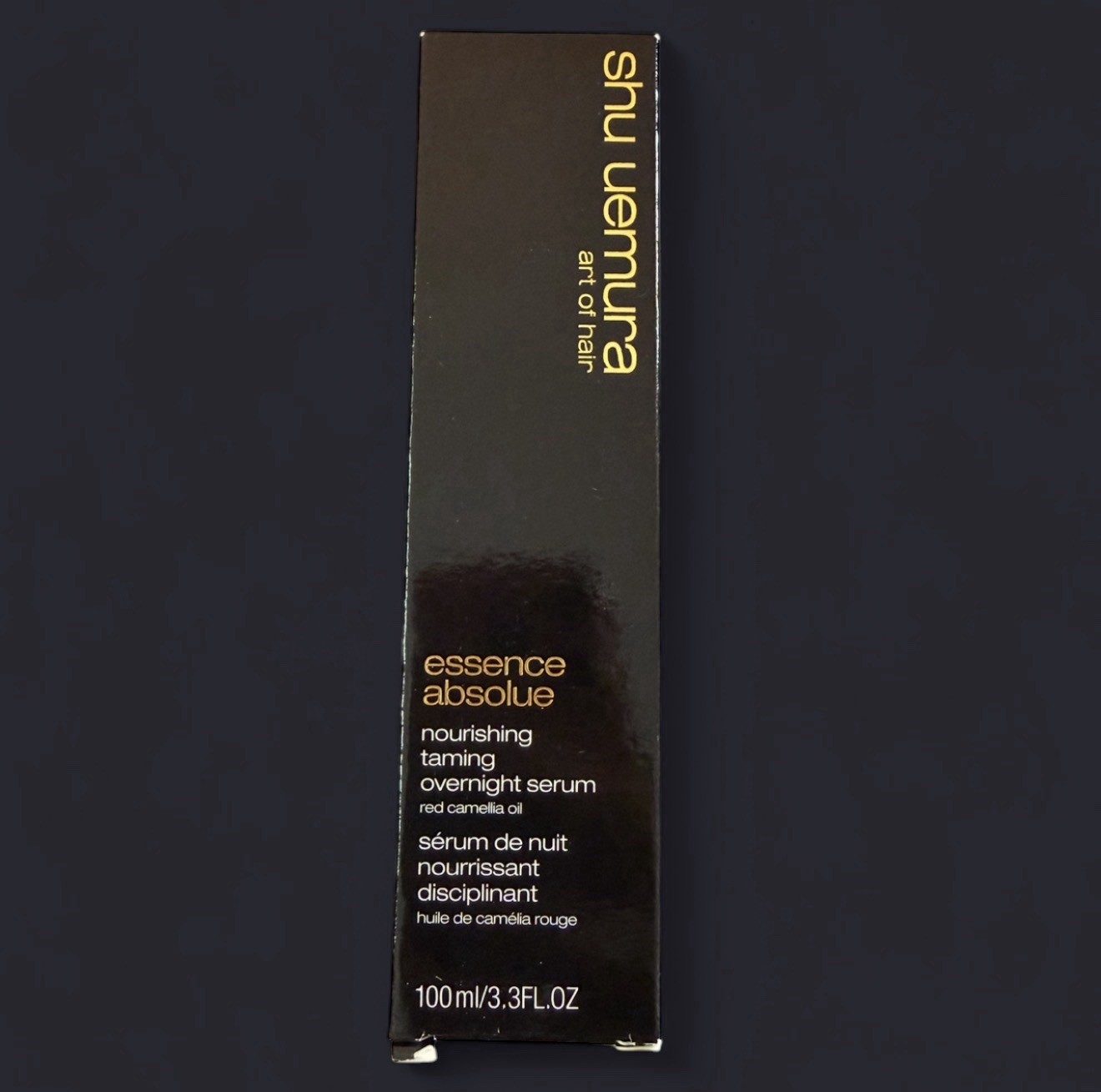NEW Shu Uemura Essence Absolue Nourishing Taming Overnight Serum 3.3 Oz / 100 ML