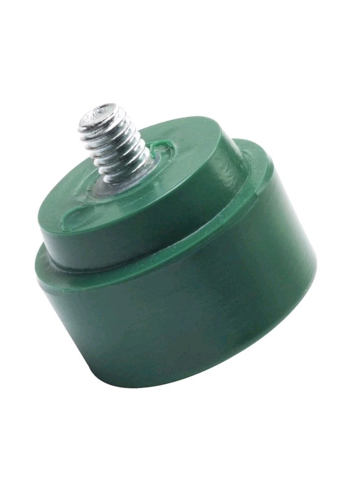 NUPLA  Hammer Tip,Vinyl Coated,2" dia,3/8-16 826A29