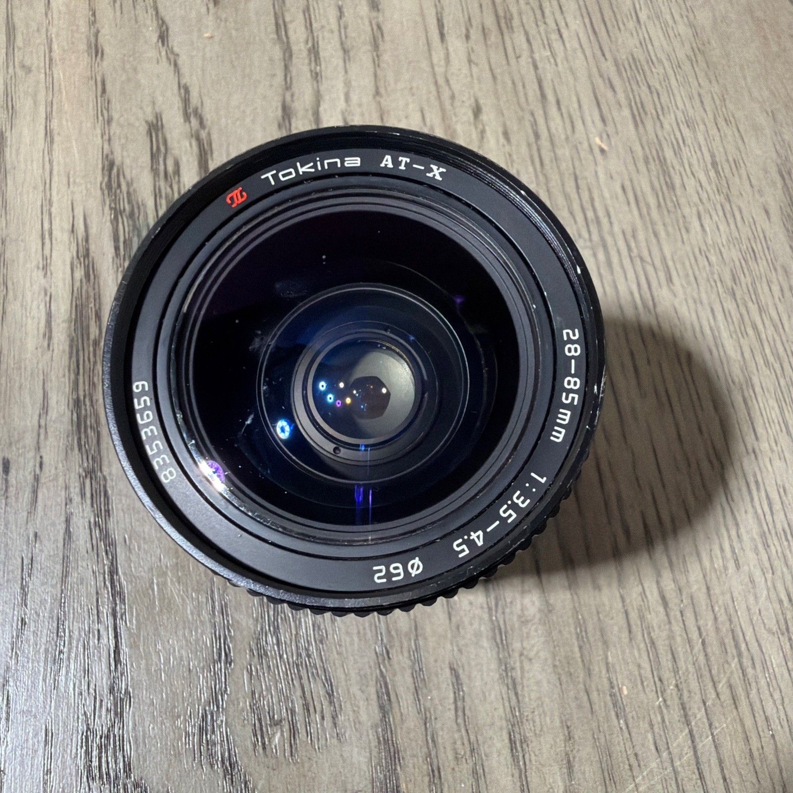 Tokina AT-X 1:3.5-4.5 28-85mm Nikon F Mount Camera Lens