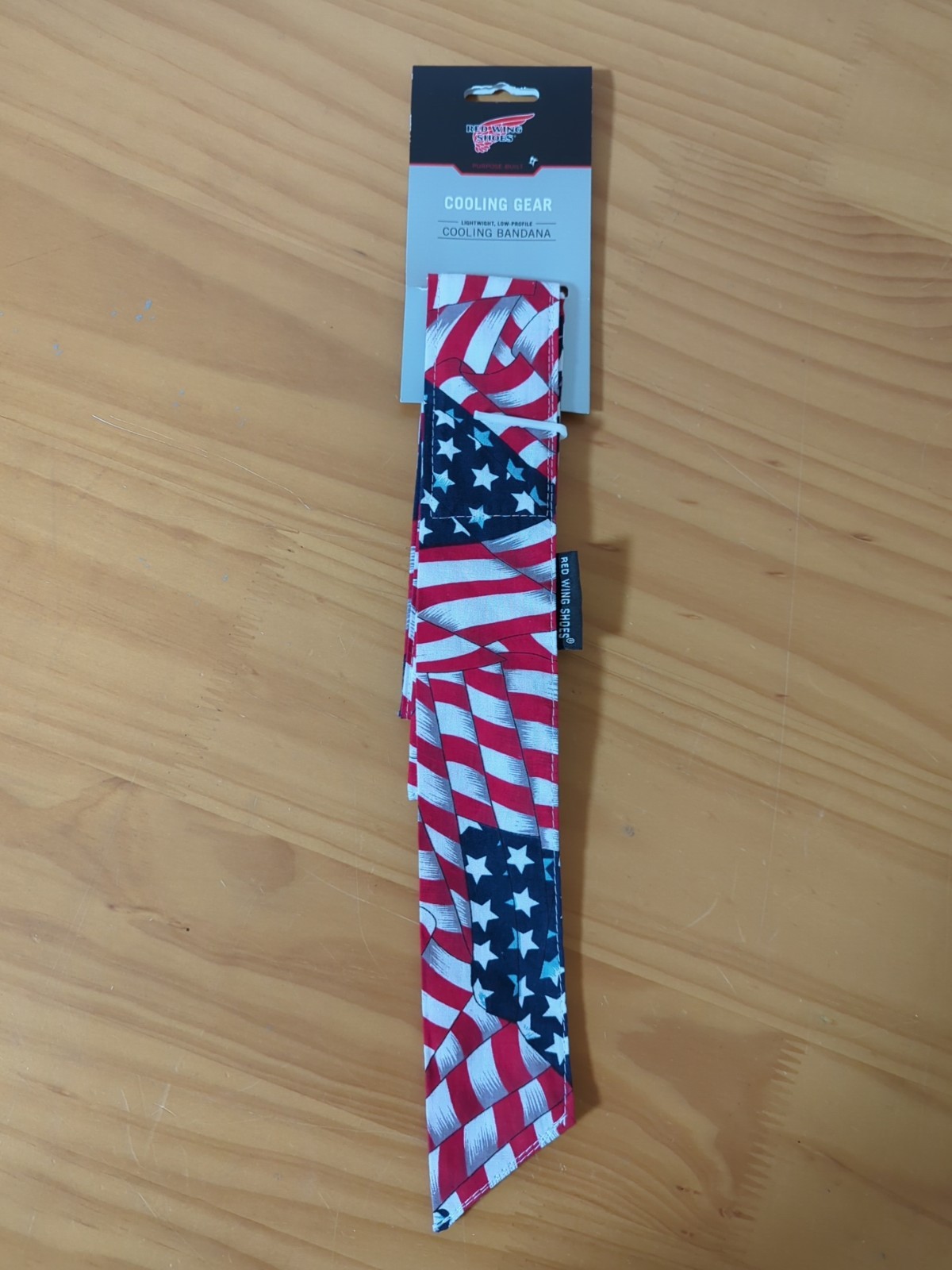 Red Wing Shoes Cooling Gear Bandana - Stars & Stripes - American Flag - NEW