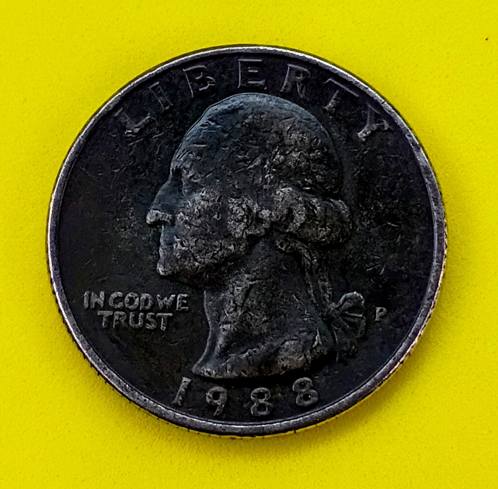 1988 P Quarter ERRORS Missing Letter "D" in Dollar on Back 🔥RARE🔥