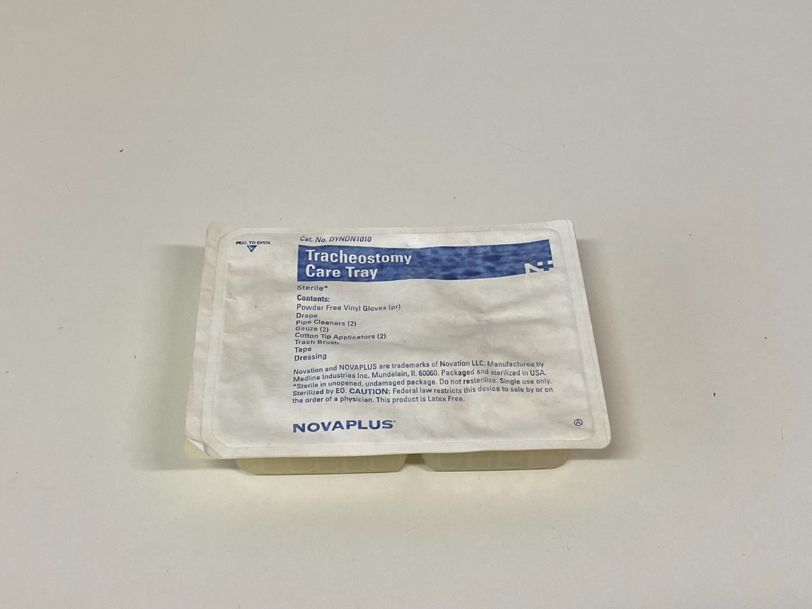 Lot of 13 NOVAPLUS Trach Care Tray DYNDN1010 (*CC6/CC14*)