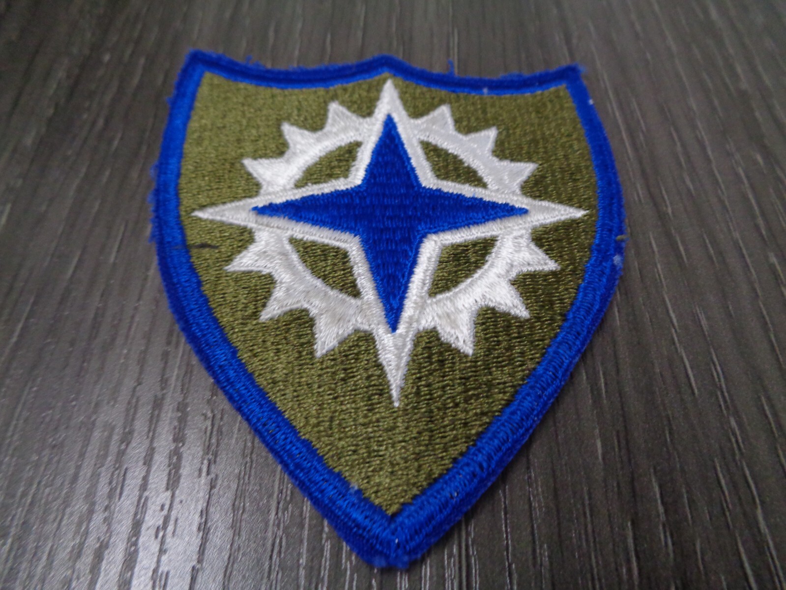 US 16th Army Corps Patch - snow back - ORIGINAL VINTAGE   no glow  new