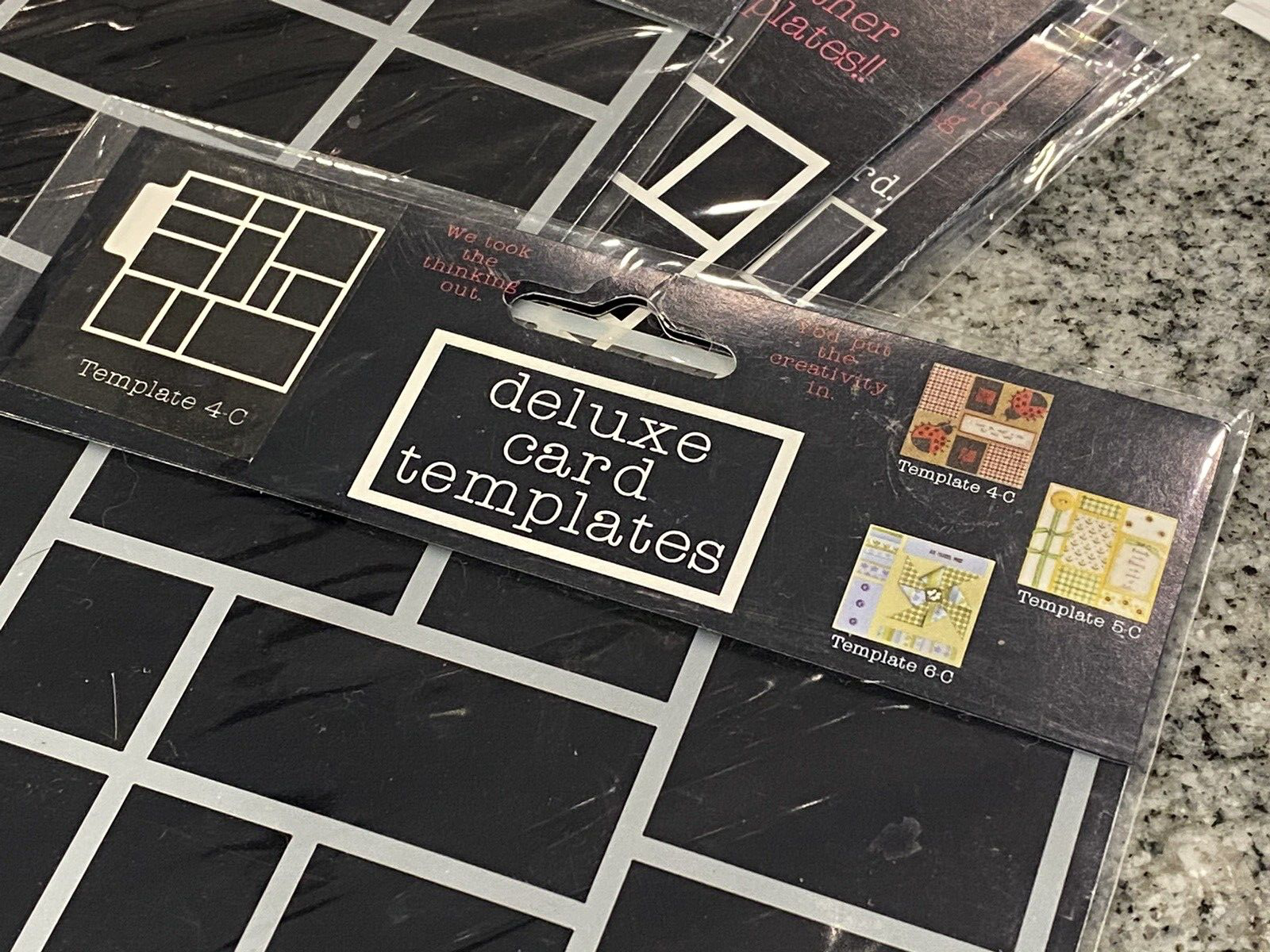 Deluxe Card Templates - Deluxe Cuts - Scrapbook, Card Making Templates