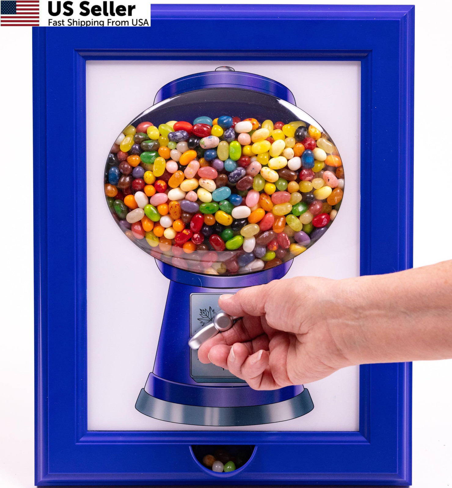 Eye Candy Frame - The Original Dispenser and 15" x 12" x 2", Red