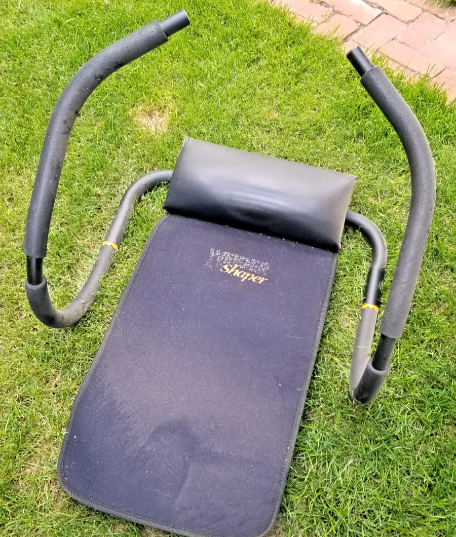Weider Ab Shaper Fold Up Maximum Abdominal Crunch Trainer Abs Toner