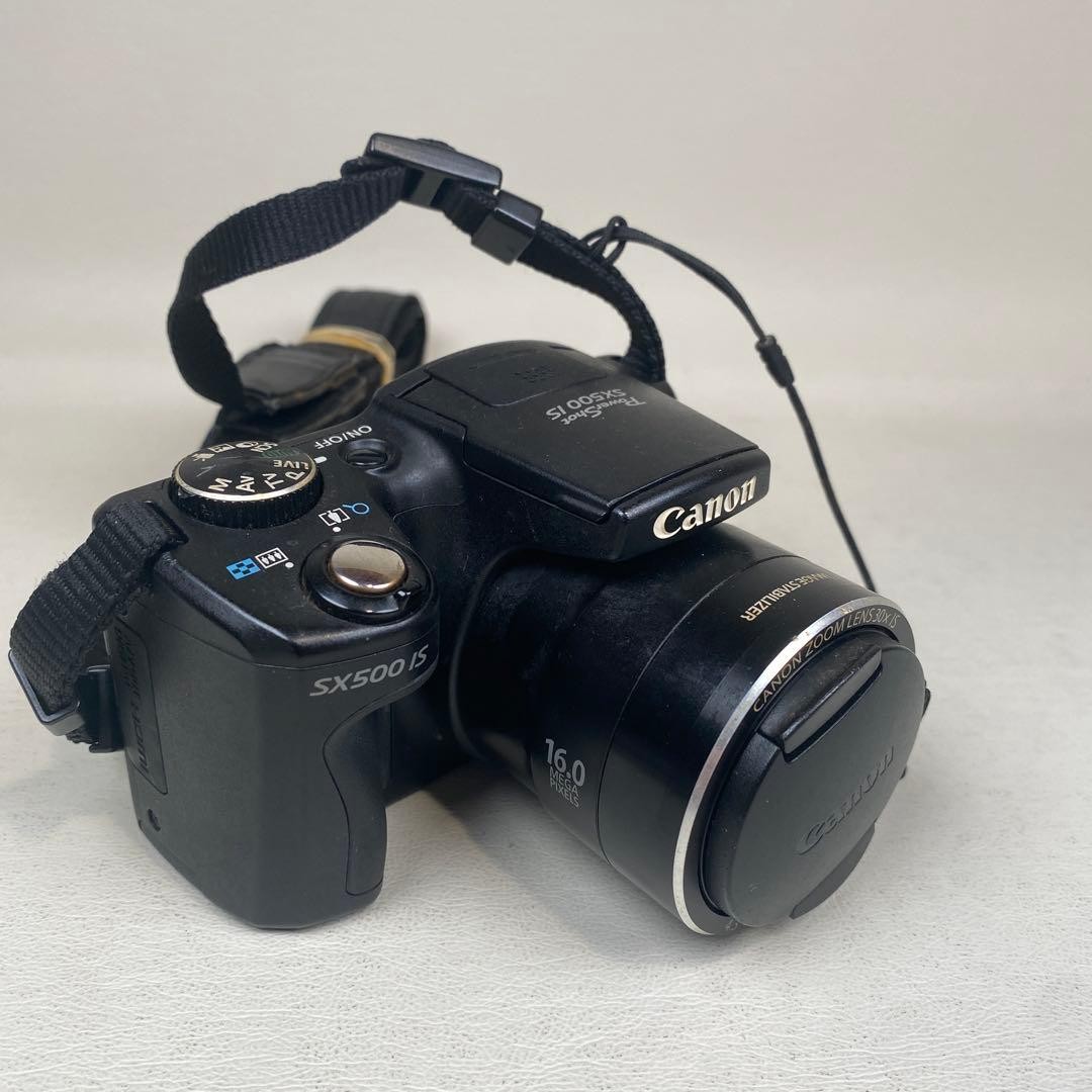 Canon SX500is Digital Camera Compact Tested with Battery LCD Burn