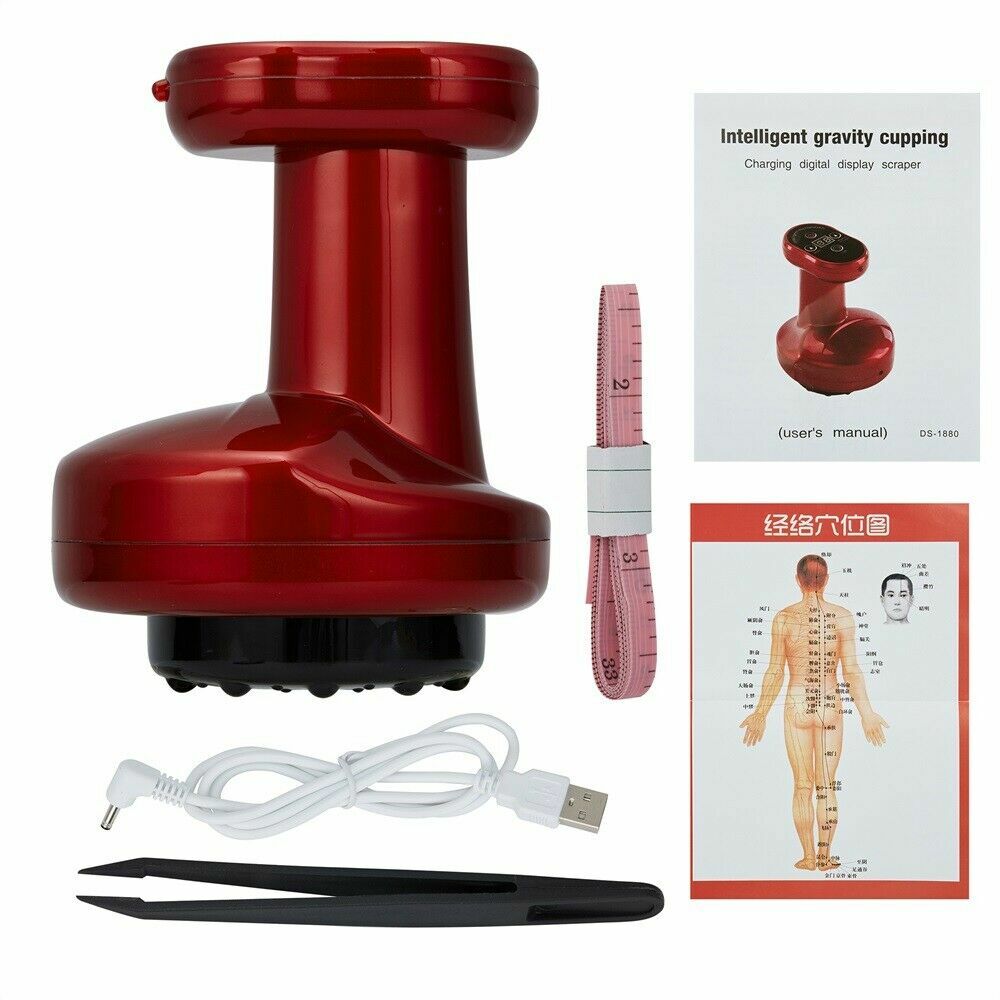 Intelligent Gravity Cupping 9-Level Massager Cupping Tool Scraper Detox Health