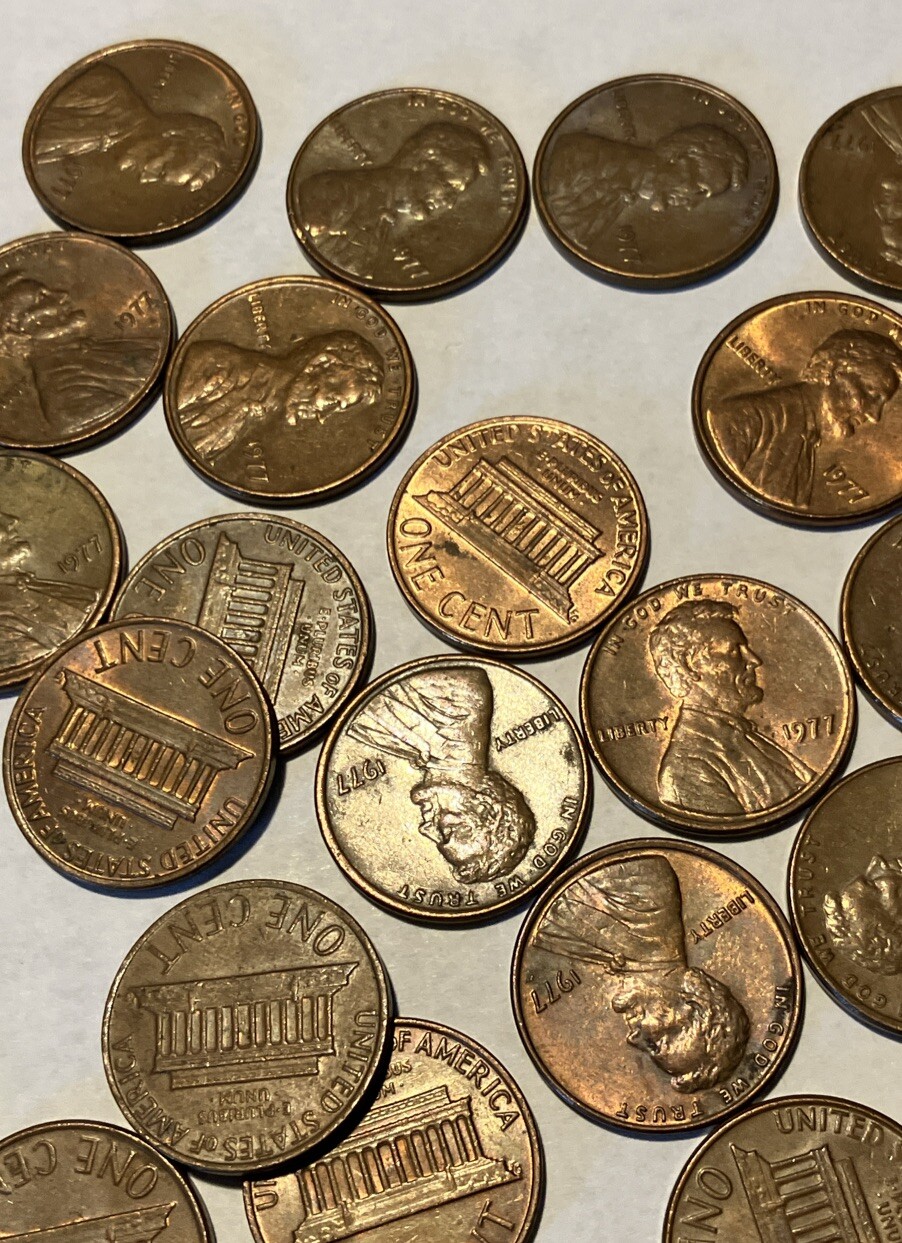 1977 P LINCOLN MEMORIAL PENNY