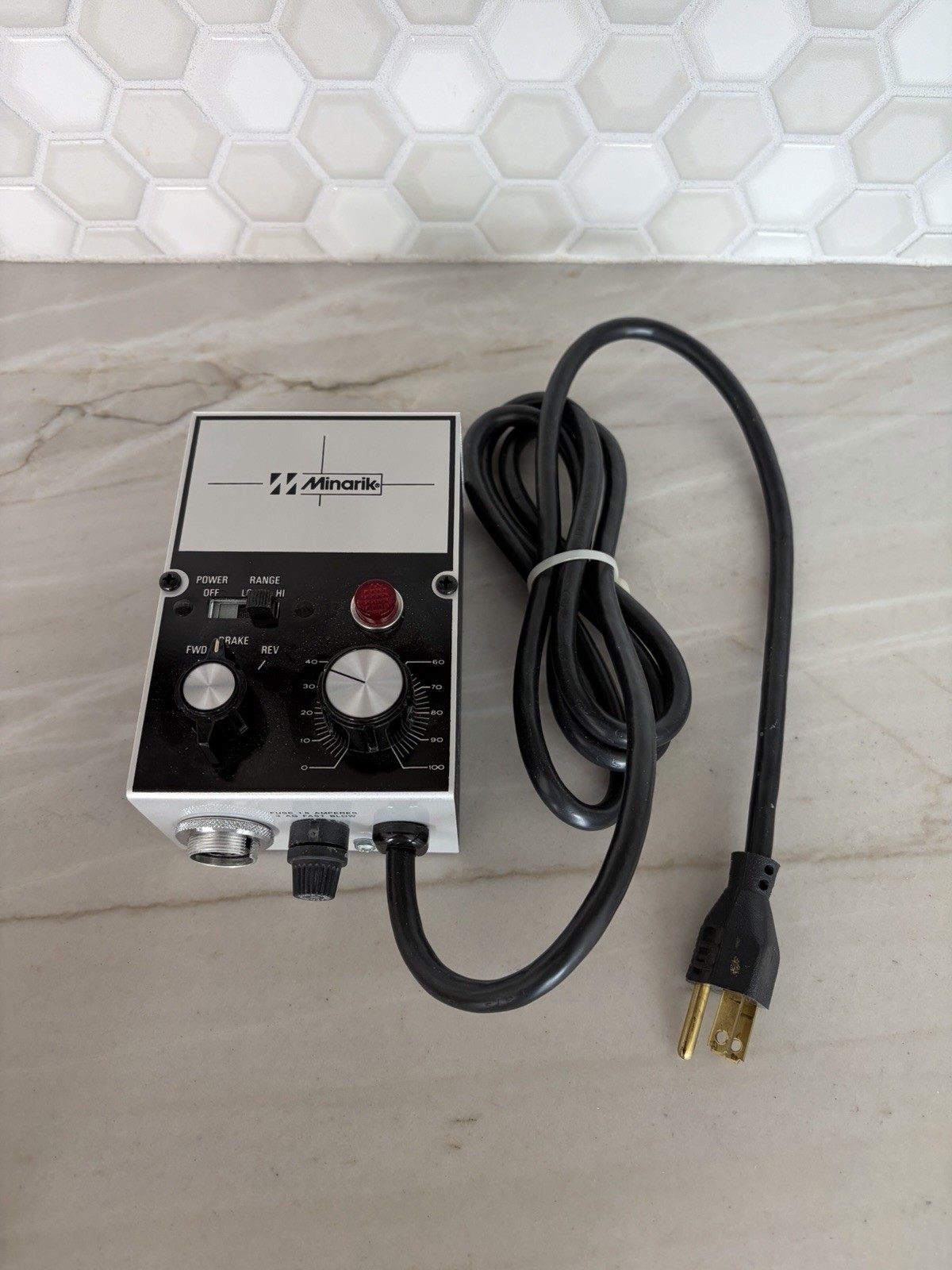 Vintage Minarik SL15 Electric Company DC Speed Controller