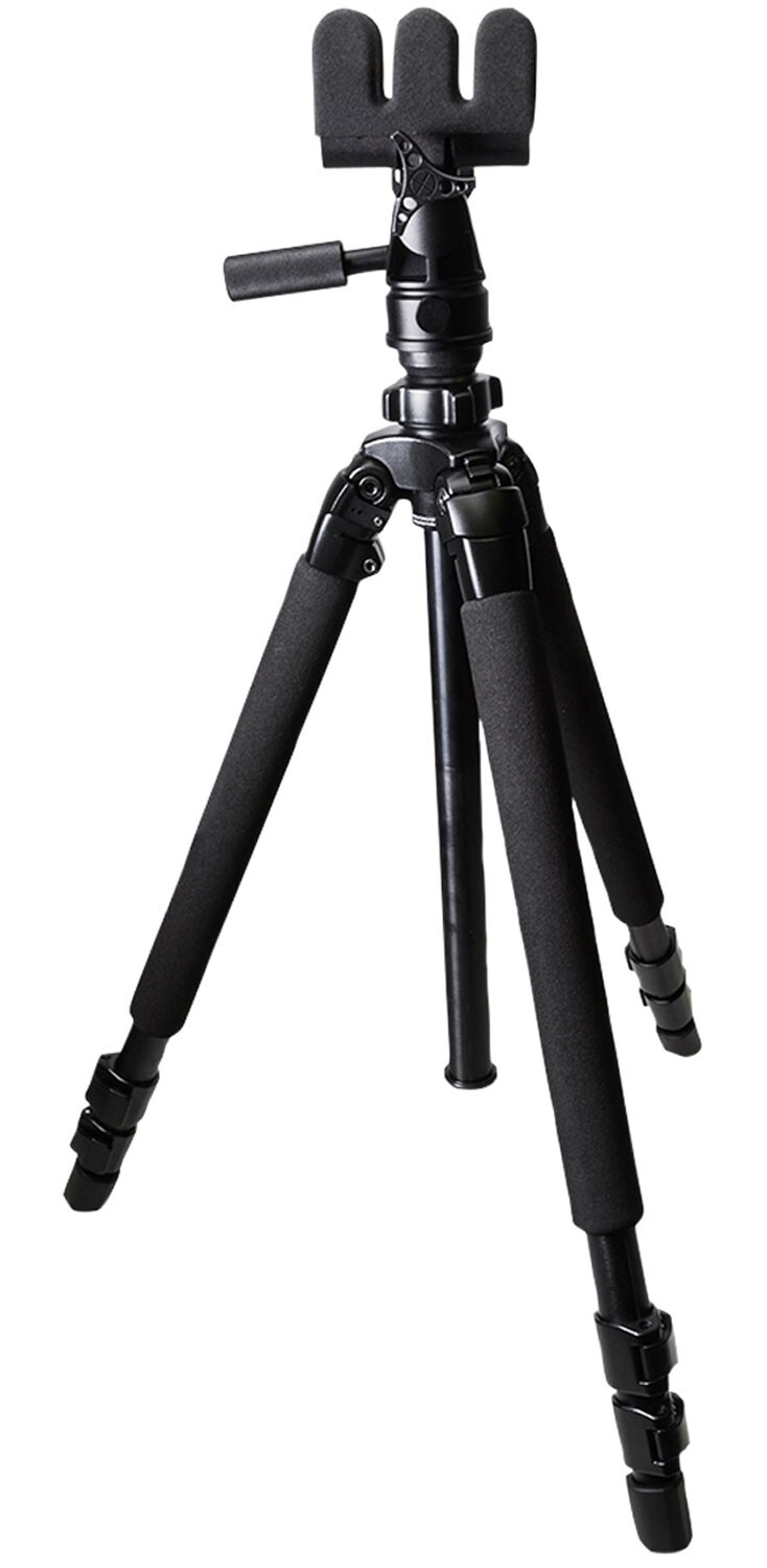 KOPF Jager KJ85001K K700 AMT Tripod made of Aluminum with Black Finish, Pivoting