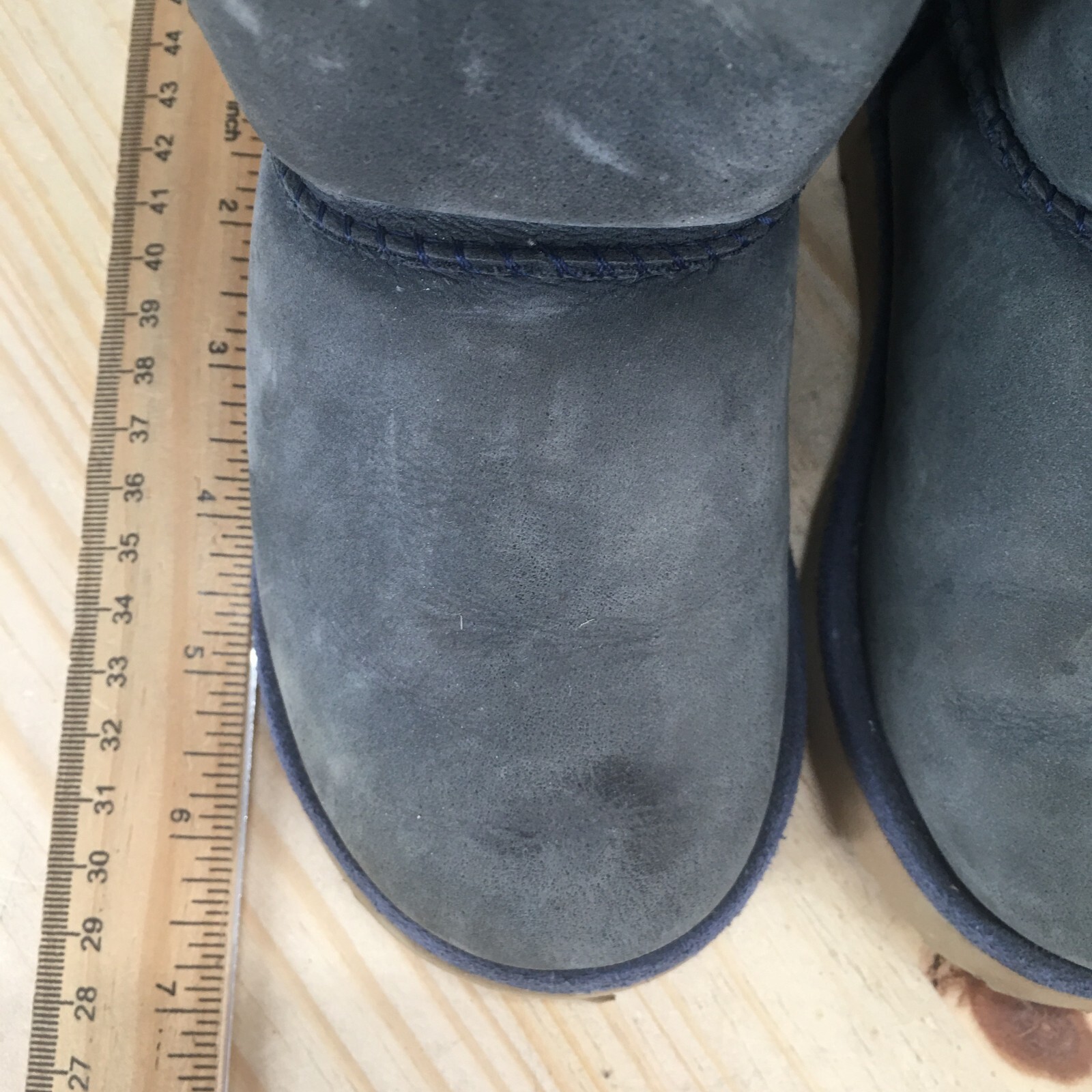 UGG Boots Children 9 Classic Mini Shearling Blue Pull On Ankle Top SN 101964