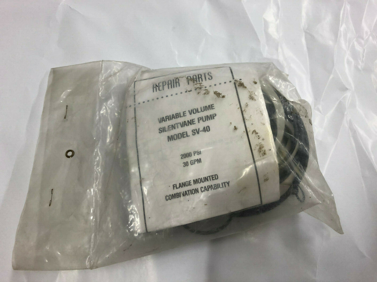 NEW Bosch SV-40 Variable Volume Silentvane Pump Repair Seal Kit