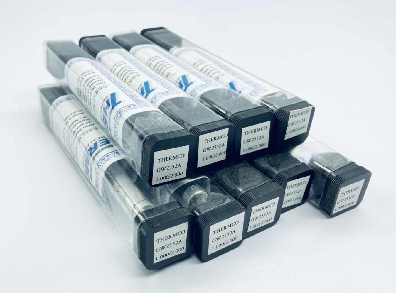 Lot of 9 THERMCO GW2552A Specific Gravity Hydrometer 1.00-2.00 Range