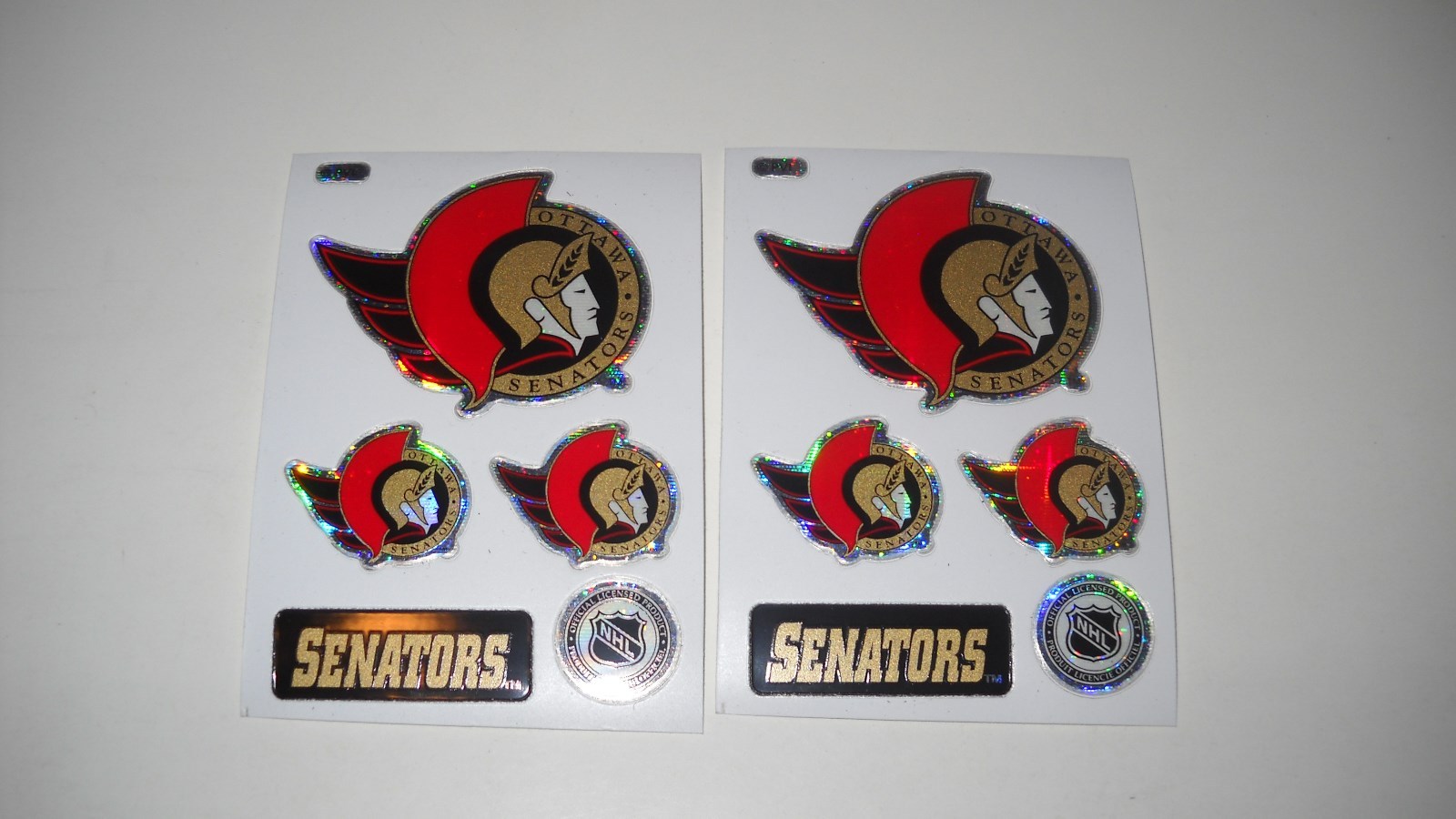 Senators Stickers (1 sheet)