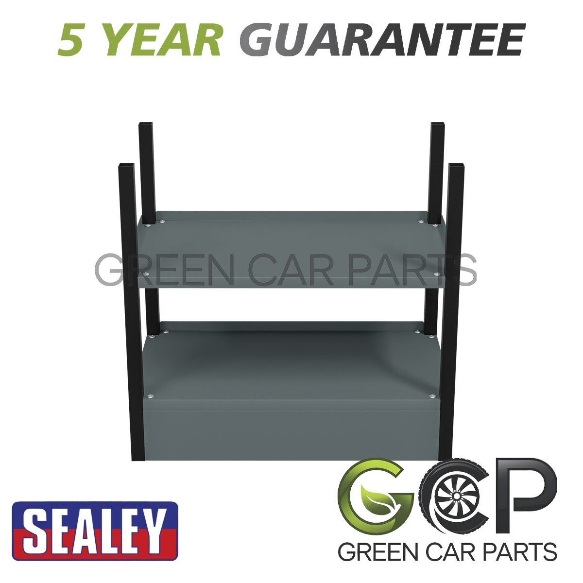 Sealey Modular Storage Base unit 2 Shelves 580mm APMRB1