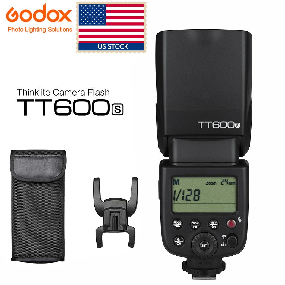 Godox 2.4G HSS GN60 TT600S Camera Flash Speedlite for Sony A7IIi A7 A7r A6000 US