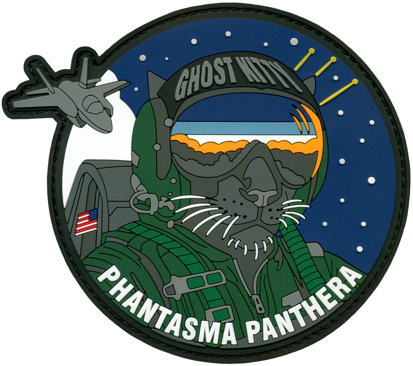 USAF 115th FIGHTER WING – F-35 – PHANTASMA PANTHERA PATCH