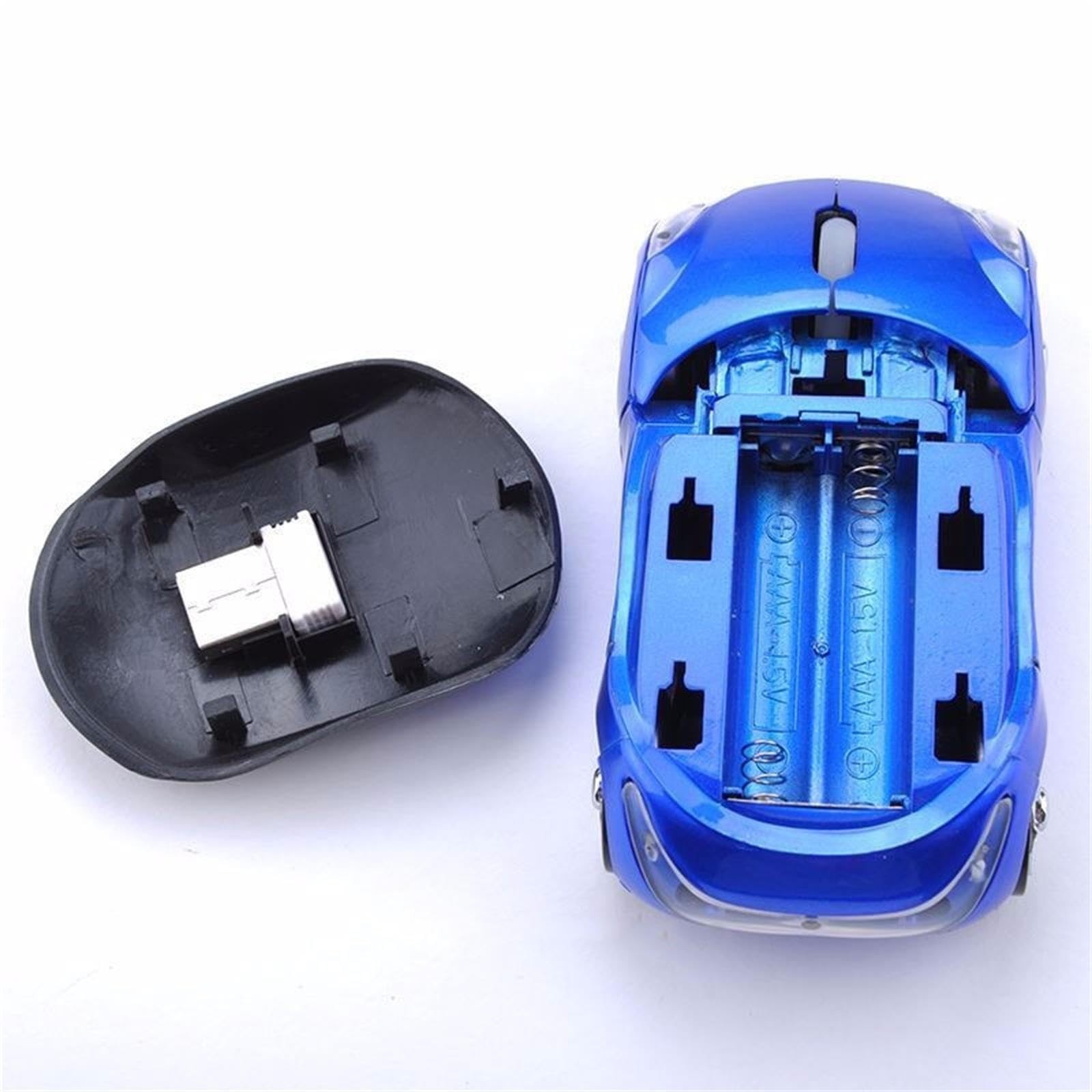 2.4G Wireless Mouse 3D Car Shape Wireless Optical Mouse USB Receiver for Lapt...