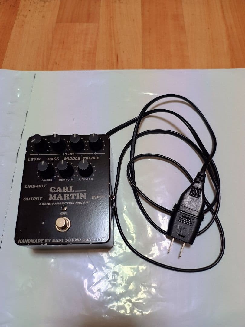 Carl Martin 3 Band Parametric Pre-Amp jp