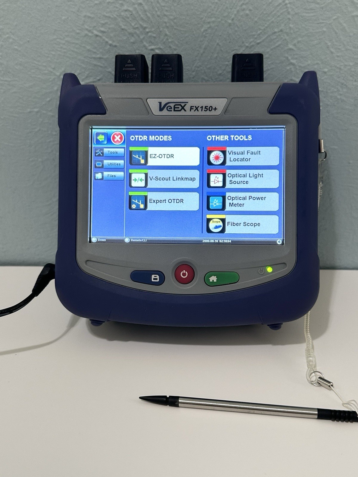 VeEX FX 150 OTDR WiFi Bluetooth Optical Time G2U
