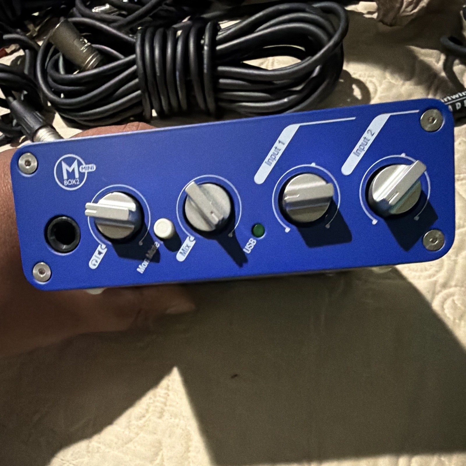 Digidesign Mbox 2 USB-Powered 2-Channel USB Audio Interface NO CABLE